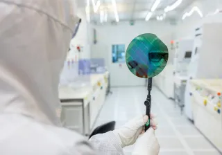 Cleanroom in Micronova, Espoo